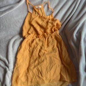 GB Girls Bright Orange Casual Dress